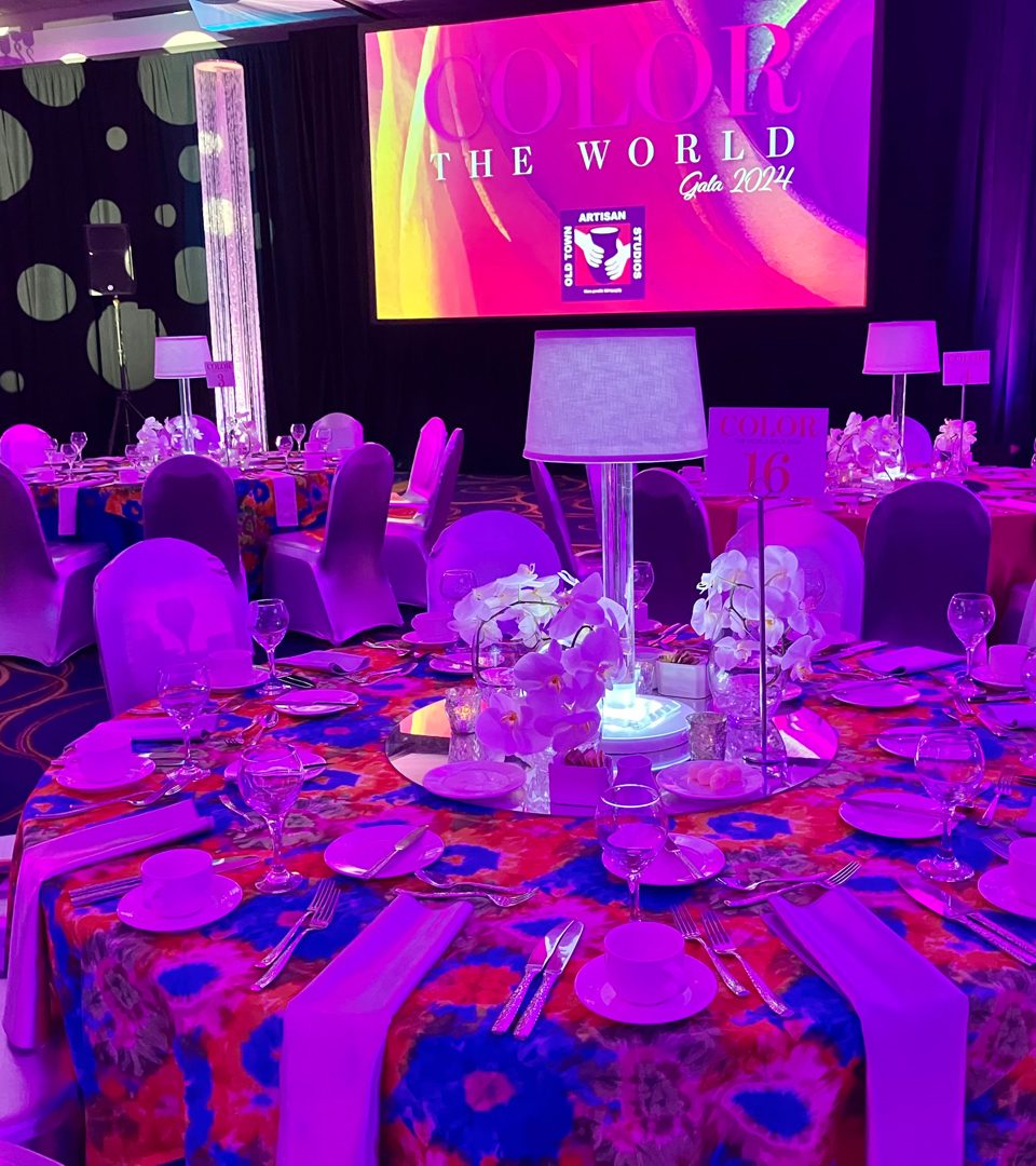OLD TOWN ARTISAN STUDIOS COLOR THE WORLD GALA 2024