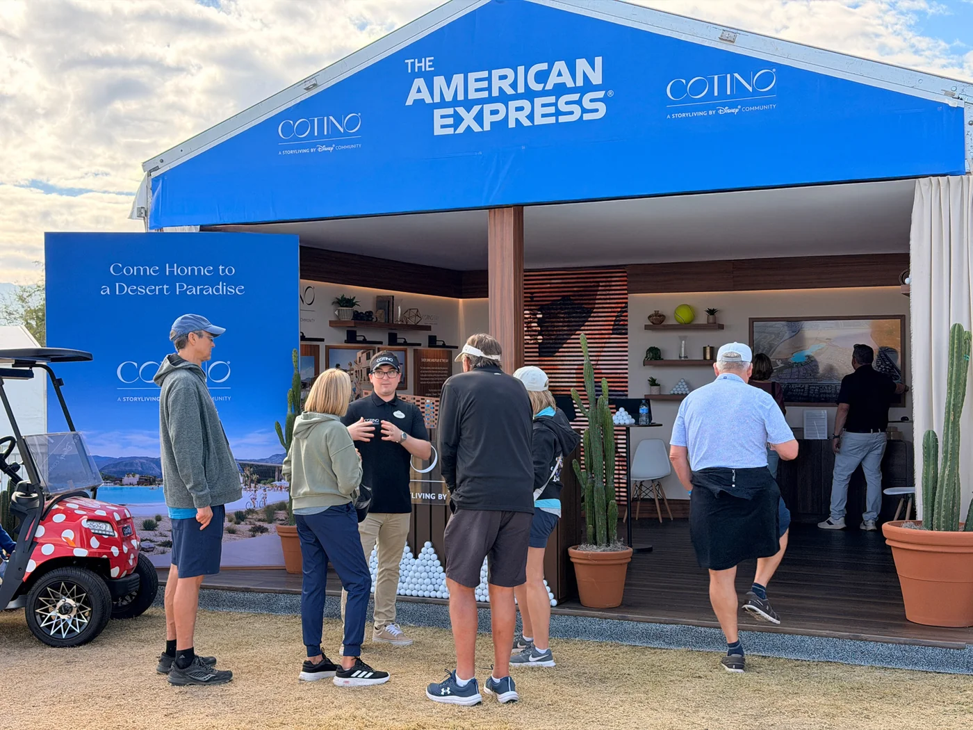 Disney Cotino at The American Express